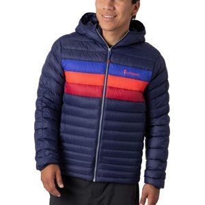 Cotopaxi Feugo Hooded Jacket - Maritime & Blue Violet Stripes